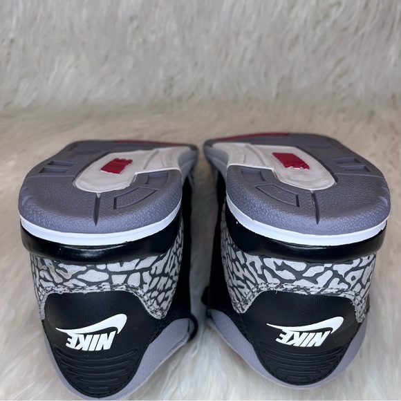 Nike Air Jordan 3 Retro OG PS Black Cement 3Y - Picture 12 of 13